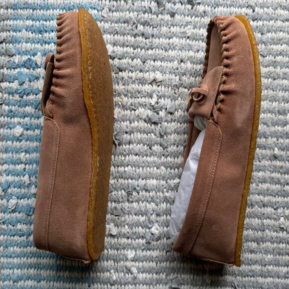 J. Crew Unlined Suede Loafers, 12, Dusky Pink - Picture 2 of 7